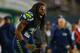 SEATTLE, WA - AUGUST 15: Cornerback Richard Sherman #25 of the Seattle Seahawks reacts to a play against the San Diego Chargers at CenturyLink Field on August 15, 2014 in Seattle, Washington. (Photo by Otto Greule Jr/Getty Images)