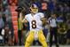 Washington Redskins quarterback Kirk Cousins throws to a receiver in the second half of an NFL preseason football game against the Baltimore Ravens, Saturday, Aug. 23, 2014, in Baltimore. (AP Photo/Nick Wass)