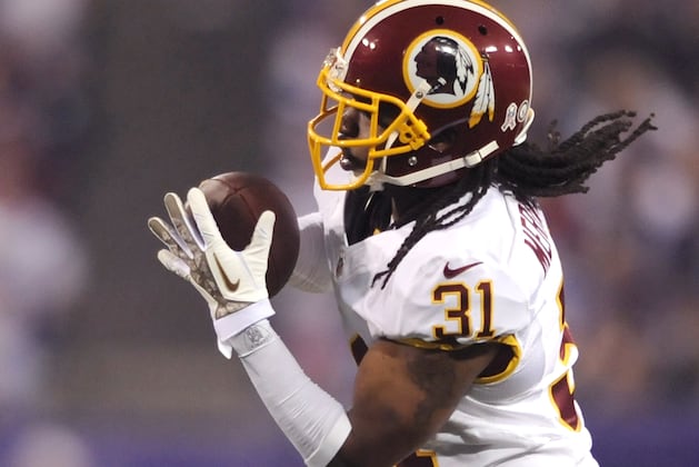 Redskins' Meriweather Suspended for 2 Games for Violating Safety Rules