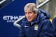 MANCHESTER, ENGLAND - AUGUST 25: Manchester City Manager Manuel Pellegrini looks on prior to the Barclays Premier League match between Manchester City and Liverpool at the Etihad Stadium on August 25, 2014 in Manchester, England. (Photo by Clive Brunskill/Getty Images)