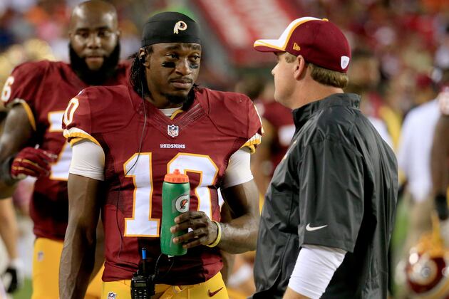 Gruden: Griffin Struggling Because a Lack of Confidence