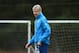 ST ALBANS, ENGLAND - AUGUST 26: Arsenal manager Arsene Wenger during a training session at London Colney on August 26, 2014 in St Albans, England. (Photo by Shaun Botterill/Getty Images)