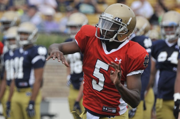 Notre Dame QB Everett Golson 'Grew Up' During Suspension