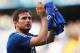 LONDON, ENGLAND - MAY 04: Frank Lampard of Chelsea acknowledges the crowd following the Barclays Premier League match between Chelsea and Norwich City at Stamford Bridge on May 4, 2014 in London, England. (Photo by Clive Rose/Getty Images)