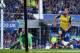 LIVERPOOL, ENGLAND - AUGUST 23: Aaron Ramsey of Arsenal scores his team's first goal during the Barclays Premier League match between Everton and Arsenal at Goodison Park on August 23, 2014 in Liverpool, England. (Photo by Clive Brunskill/Getty Images)