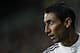 Real Madrid's Angel Di Maria from Argentina reacts during a Spanish Super Cup soccer match against Atletico Madrid at Santiago Bernabeu stadium in Madrid, Spain, Tuesday, Aug. 19, 2014 . (AP Photo/Daniel Ochoa de Olza)