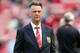 Manchester United's manager Louis Van Gaal looks on ahead of their English Premier League soccer match against Sunderland at the Stadium of Light, Sunderland, England, Sunday, Aug. 24, 2014. (AP Photo/Scott Heppell)