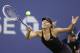 Maria Sharapova, of Russia, returns a shot to Maria Kirilenko, of Russia, during the opening round of the U.S. Open tennis tournament Monday, Aug. 25, 2014, in New York. (AP Photo/Darron Cummings)