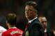 MILTON KEYNES, ENGLAND - AUGUST 26: Manager Louis van Gaal of Manchester United looks on during the Capital One Cup second round match between MK Dons and Manchester United at Stadium mk on August 26, 2014 in Milton Keynes, England. (Photo by Clive Mason/Getty Images)
