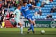 COVENTRY, ENGLAND - MARCH 10: Nikola Zigic of Birmingham City holds off Jordan Clarke of Coventry during the npower Championship match between Coventry City and Birmingham City at The Ricoh Arena on March 10, 2012 in Coventry, England. (Photo by Jan Kruger/Getty Images)