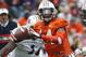 Auburn quarterback Nick Marshall (14) throws in the first half of the annual A Day spring inter squad college football game Saturday, April 19, 2014 in Auburn, Ala. (AP Photo/John Bazemore)