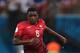 MANAUS, BRAZIL - JUNE 22: William Carvalho of Portugal controls the ball during the 2014 FIFA World Cup Brazil Group G match between the United States and Portugal at Arena Amazonia on June 22, 2014 in Manaus, Brazil. (Photo by Warren Little/Getty Images)