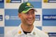 BRISBANE, AUSTRALIA - JUNE 04: Michael Clarke speaks to media during a Cricket Australia World Number One Mace Presentation at Cricket Australia Centre of Excellence on June 4, 2014 in Brisbane, Australia. (Photo by Chris Hyde/Getty Images)