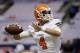 Oklahoma State's J.W. Walsh goes through drills prior to an NCAA college football game against Texas San Antonio, Saturday, Sept. 7, 2013, in San Antonio. (AP Photo/Eric Gay)