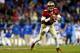 CHARLOTTE, NC - DECEMBER 07: Quarterback Jameis Winston #5 of the Florida State Seminoles looks to pass against the Duke Blue Devils during the ACC Championship game at Bank of America Stadium on December 7, 2013 in Charlotte, North Carolina. (Photo by Streeter Lecka/Getty Images)