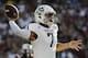 Texas A&M quarterback Kenny Hill (7) throws against South Carolina during the first half of an NCAA college football game on Thursday, Aug. 28, 2014, in Columbia, S.C. (AP Photo/Rainier Ehrhardt)