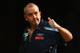 SYDNEY, AUSTRALIA - AUGUST 29: Phil Taylor of England celebrates during his quarter-final match against Dave Chisnall of England during the Sydney Darts Masters at Hordern Pavilion on August 29, 2014 in Sydney, Australia. (Photo by Mark Kolbe/Getty Images)