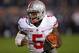 EVANSTON, IL - OCTOBER 05: Braxton Miller #5 of the Ohio State Buckeyes runs against the Northwestern Wildcats at Ryan Field on October 5, 2013 in Evanston, Illinois. Ohio State defeated Northwestern 40-30. Photo by Jonathan Daniel/Getty Images) (Photo by Jonathan Daniel/Getty Images)