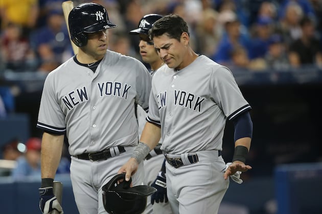 Ellsbury Injures Ankle vs. Blue Jays
