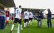 BURNLEY, ENGLAND - AUGUST 30: Angel di Maria, Juan Mata and Robin van Persie of Manchester United head out at the start of the match during the Barclays Premier League match between Burnley and Manchester United at Turf Moor on August 30, 2014 in Burnley, England. (Photo by Mark Thompson/Getty Images)
