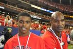 Holyfield's Son Scores 7 TDs in High School Game