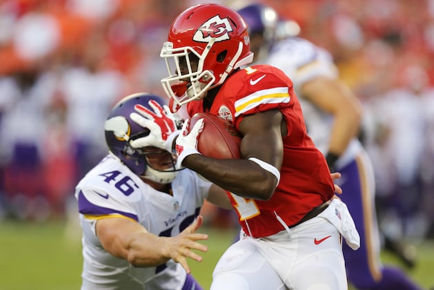 Chiefs' De'Anthony Thomas Switches to Jersey No. 13