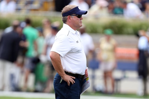 Kelly 'Proud' of How Notre Dame Wasn't Distracted vs. Rice