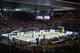 BILBAO, SPAIN - AUGUST 30: An overall image of the Bilbao Exhibition Center before a game between the USA Basketball Men's National Team and the Finland Nation Basketball Team during the FIBA 2014 World Cup Tournament on August 30, 2014 in Bilbao, Spain. NOTE TO USER: User expressly acknowledges and agrees that, by downloading and/or using this Photograph, user is consenting to the terms and conditions of the Getty Images License Agreement. Mandatory Copyright Notice: Copyright 2014 NBAE (Photo by David Dow/NBAE via Getty Images)