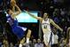 Feb 21, 2014; Memphis, TN, USA; Los Angeles Clippers power forward Blake Griffin (32) shoots the ball over Memphis Grizzlies center Kosta Koufos (41) during the second quarter at FedExForum. Mandatory Credit: Justin Ford-USA TODAY Sports