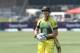Australian batsman George Bailey walks off the pitch after been bowled out during the cricket One Day International match against Zimbabwe in Harare Zimbabwe Sunday, Aug. 31, 2014.(AP Photo/Tsvangirayi Mukwazhi)