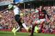 BURNLEY, ENGLAND - AUGUST 30: Luis Antonio Valencia of Manchester United and Matthew Taylor of Burnley battle for the ball during the Barclays Premier League match between Burnley and Manchester United at Turf Moor on August 30, 2014 in Burnley, England. (Photo by Clive Brunskill/Getty Images)