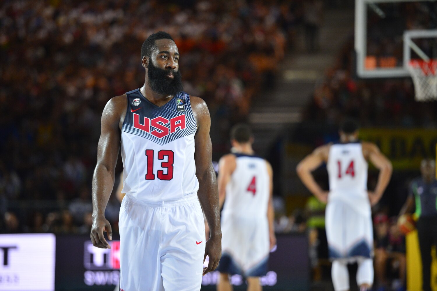Watch James Harden Play Awful Defense for Team USA vs. Turkey in FIBA