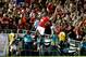 PASADENA, CA - JULY 23: Danny Welbeck #19 of Manchester United ceebrates after scoring the first goal of fthe game with the Los Angeles Galaxy at the Rose Bowl on July 23, 2014 in Pasadena, California. (Photo by Stephen Dunn/Getty Images)