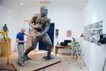 9-Foot Joe Frazier Statue Rising in Philadelphia