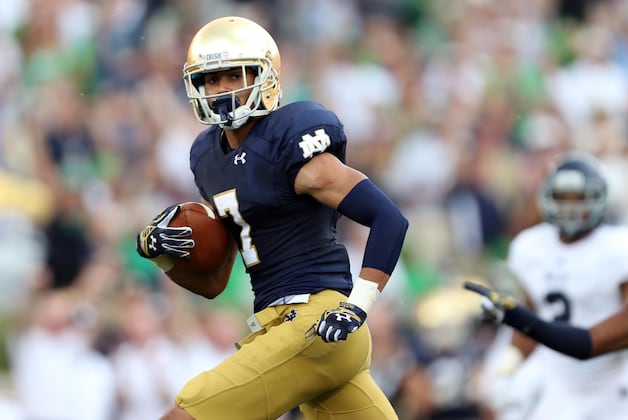 Notre Dame Receivers Catching on