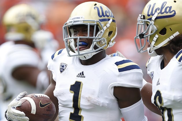 UCLA's Ishmael Adams Has a Chip That Gives Him an Edge