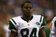 Aug 9, 2013; Detroit, MI, USA; New York Jets wide receiver Stephen Hill (84) during a preseason game against the Detroit Lions at Ford Field. Mandatory Credit: Andrew Weber-USA TODAY Sports