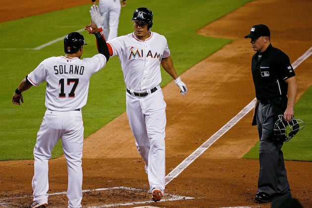 Stanton Picks Up 100th RBI, 35th HR in Loss