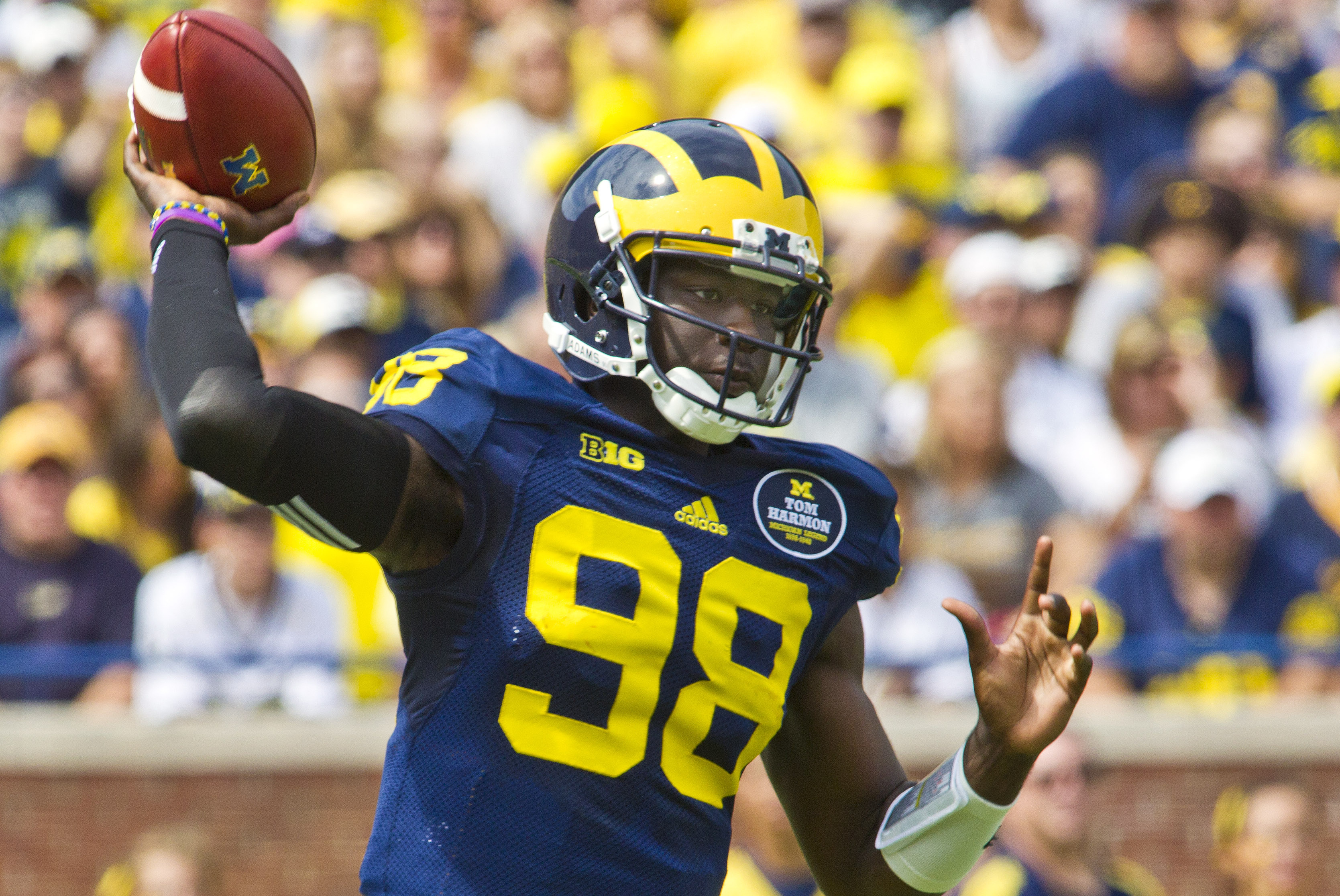 Michigan Football Wolverines QB Devin Gardner Leads by Doing Less