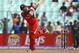 KOLKATA, INDIA - MARCH 20: Prosper Utseya of Zimbabwe hits a six during the ICC World Cup match between Kenya and Zimbabwe at Eden Gardens on March 20, 2011 in Kolkata, India. (Photo by Matthew Lewis/Getty Images)