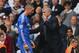 LONDON, ENGLAND - SEPTEMBER 28: Jose Mourinho manager of Chelsea talks to Fernando Torres of Chelsea after he is sent off during the Barclays Premier League match between Tottenham Hotspur and Chelsea at White Hart Lane on September 28, 2013 in London, England. (Photo by Clive Rose/Getty Images)