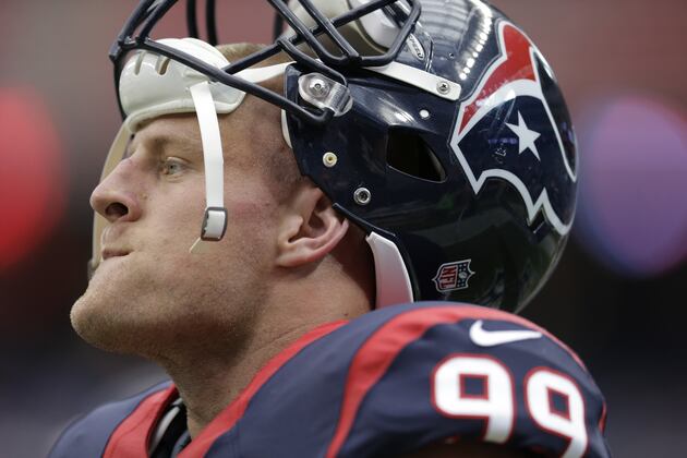 Blockbuster Deal Won't Quench J.J. Watt's Thirst for Greatness