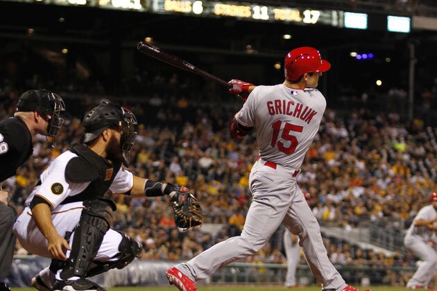 Confident Grichuk Will Continue to See Time vs. Lefties