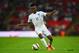 LONDON, ENGLAND - SEPTEMBER 03: Raheem Sterling of England in action during the International friendly match between England and Norway at Wembley Stadium on September 3, 2014 in London, England. (Photo by Laurence Griffiths/Getty Images)