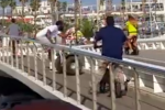 James Harden Falls Off His Segway in Spain. Ouch. 