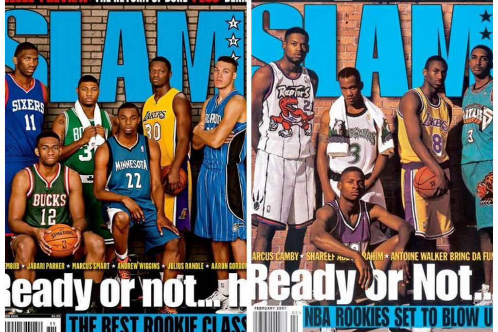 nba magazine article A basketball on fire was the 1st slam magazine cover without a player in february 2012 slam magazine's top 75 nba players of all time—released in 2003. nba magazine article A basketball on fire was the 1st slam magazine cover without a player in february 2012 slam magazine's top 75 nba players of all time—released in 2003.