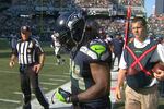 Ouch: Marshawn Gets Dreadlock Ripped Out in Game