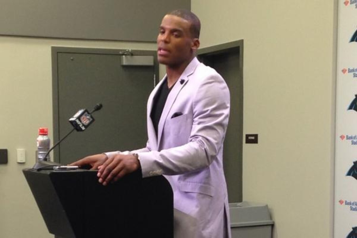 Cam Newton Channels His Inner Dwyane Wade with Postgame Outfit | Bleacher Report