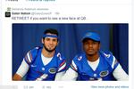 Gators' WR Takes a Shot at His Own QB on Twitter