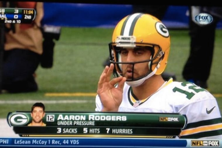 Aaron Rodgers Says That Jay Cutler Is the Reason Behind Pre-Snap Smoking Signal